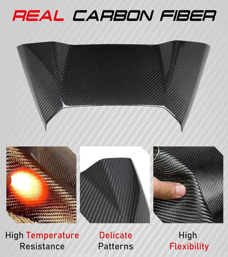 Carbon Fiber C8 Rear Speaker Trim Cover for Corvette C8 Stingray Z51 Z06 E-Ray Coupe-2
