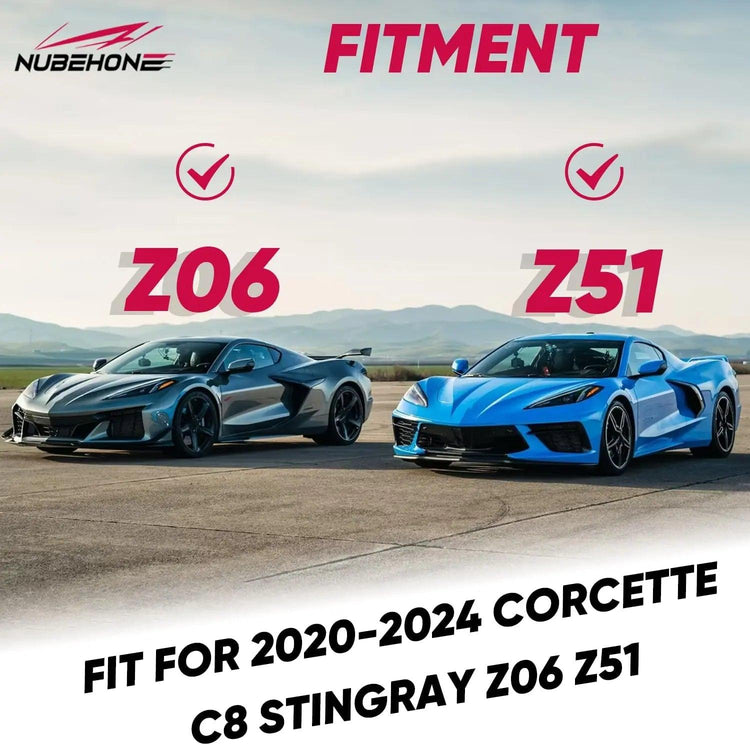 C8 Real Carbon Fiber Dashboard Interior Control Cover-2