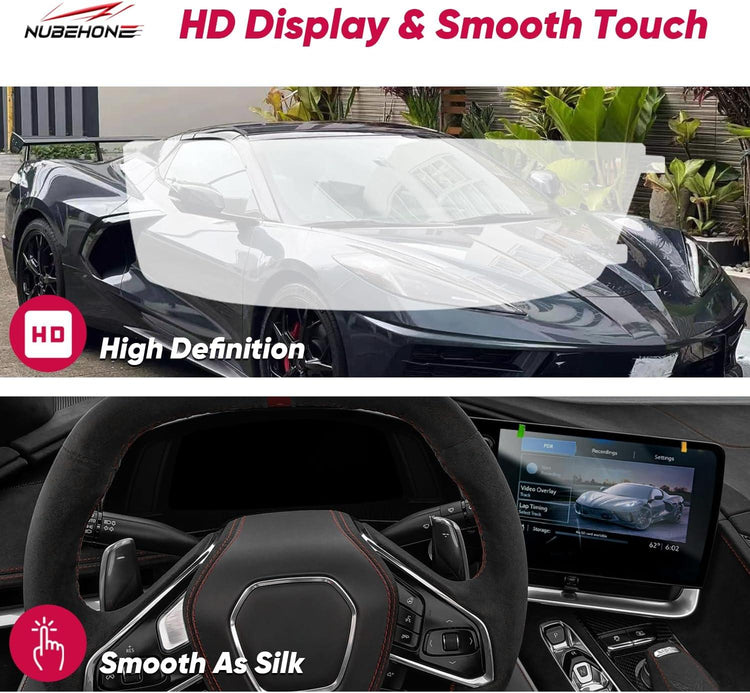 2PCS Screen Protector fit for Chevy C8 Corvette - Nubehone