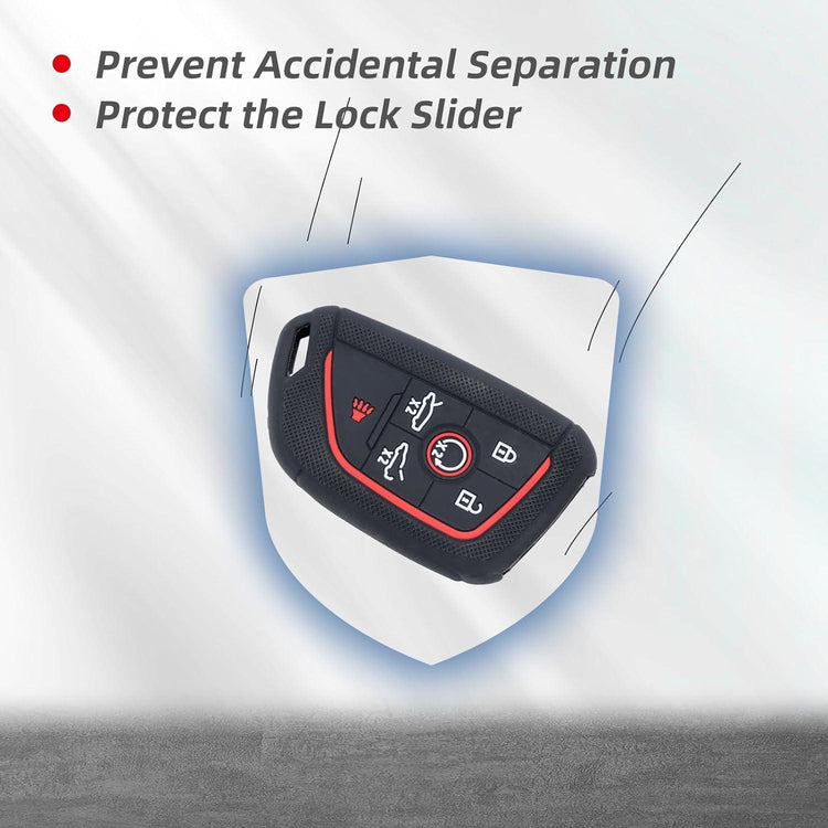 Remote C8 Key fob Cover case for Chevrolet Chevy Corvette C8-3