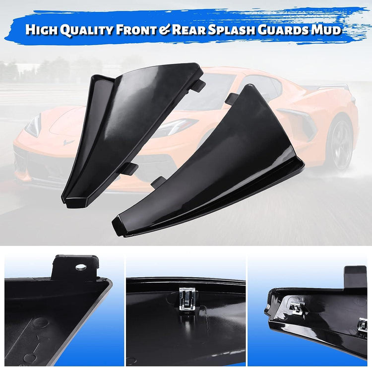 NUBEHONE C8 Front & Rear Splash Guards Mud Flaps-3