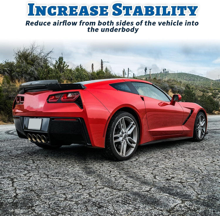 NUBEHONE C7 Side Skirt Rocker Panels-8