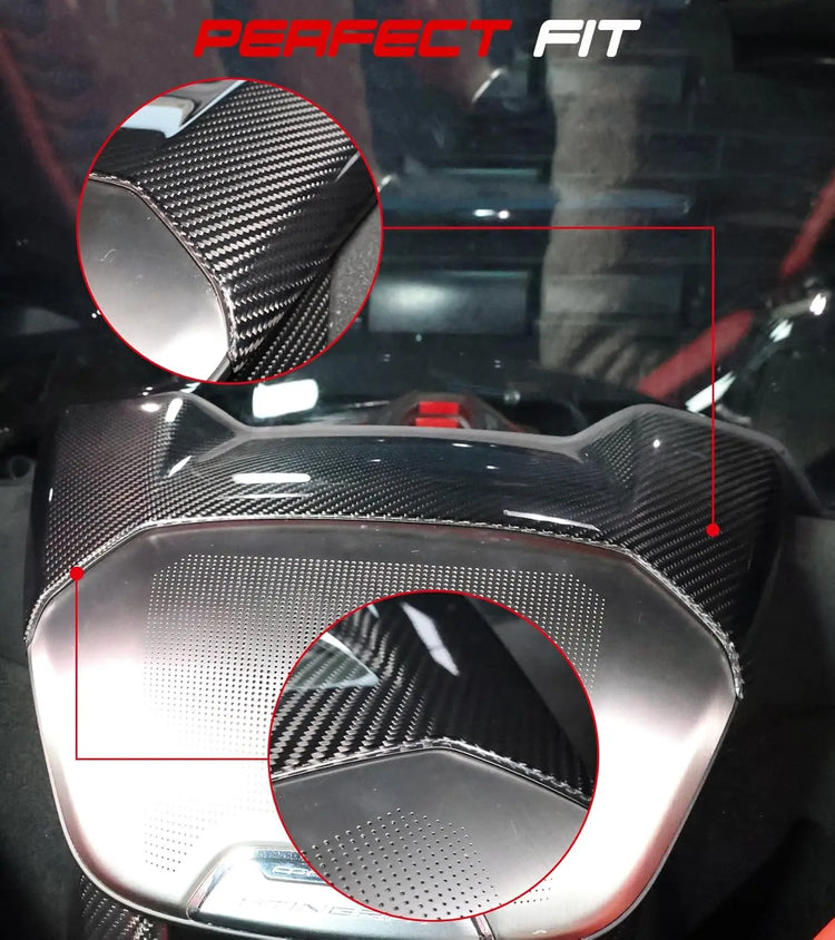 Carbon Fiber C8 Rear Speaker Trim Cover for Corvette C8 Stingray Z51 Z06 E-Ray Coupe-4