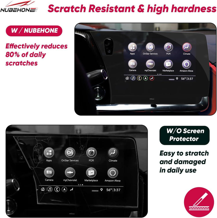 2PCS Screen Protector fit for Chevy C8 Corvette-4