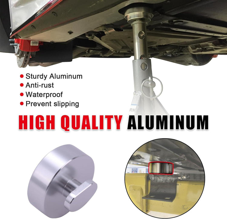 Corvette C8 Jacking Lift Pad Puck Billet (4 Packs)-5