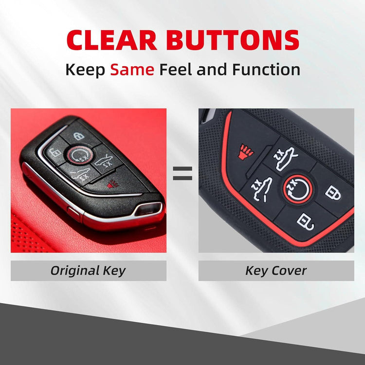 Remote C8 Key fob Cover case for Chevrolet Chevy Corvette C8-5