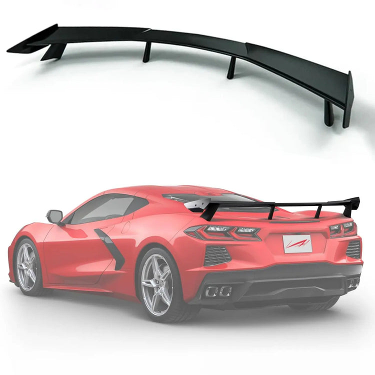 NUBEHONE C8 Rear High Wing Spoiler-3
