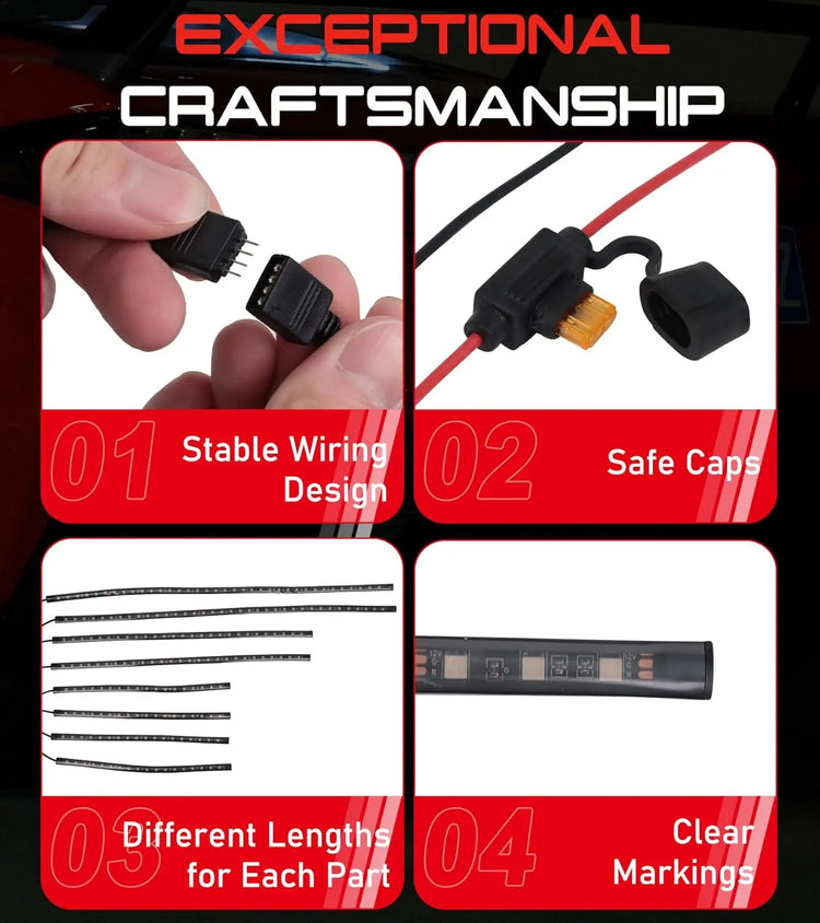 C8 RGB LED Lights (Bluetooth)-6