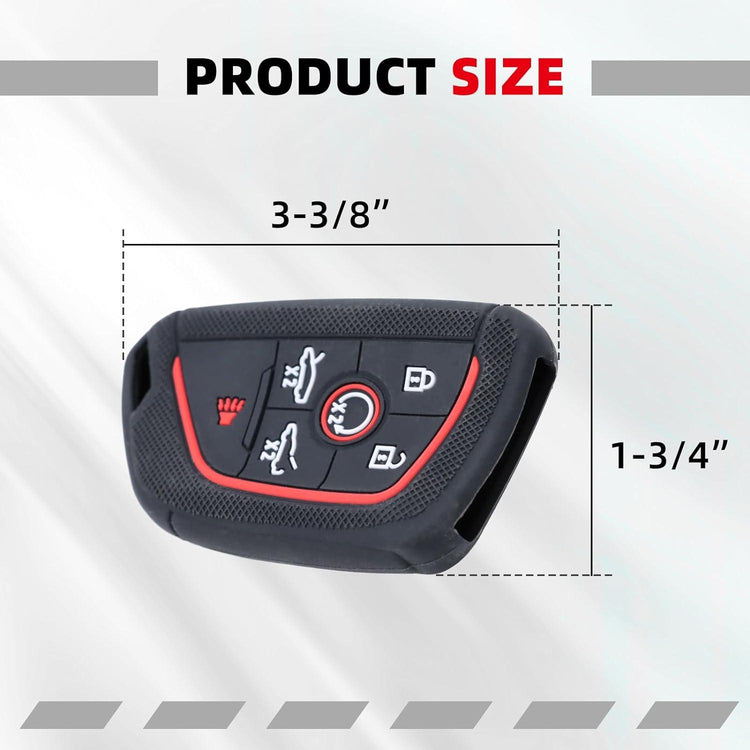 Remote C8 Key fob Cover case for Chevrolet Chevy Corvette C8-6