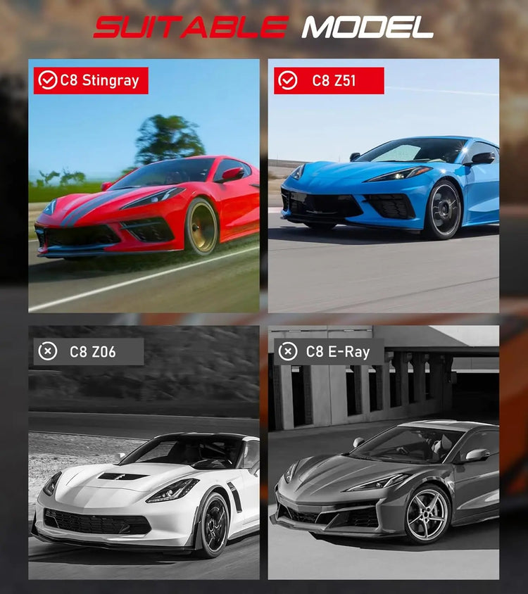 Aluminum C8 License Plate Frame with Real Carbon Fiber Background-6