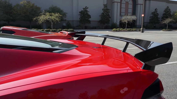 NUBEHONE C8 Rear High Wing Spoiler-8