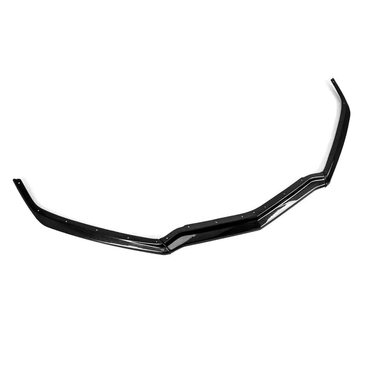 C8 Front Splitter 5VM Style Carbon Flash Black-4