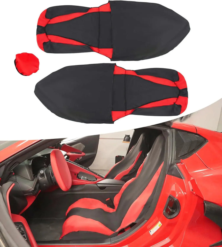 C8 Non-Slip Towel Seat Covers and Steering Wheel Cover-1