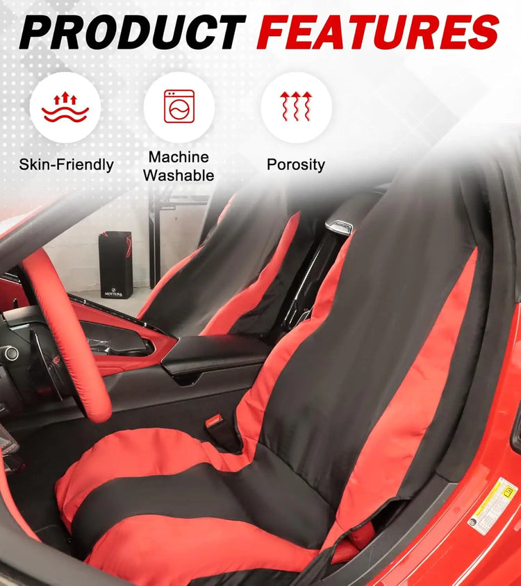 C8 Non-Slip Towel Seat Covers and Steering Wheel Cover-4