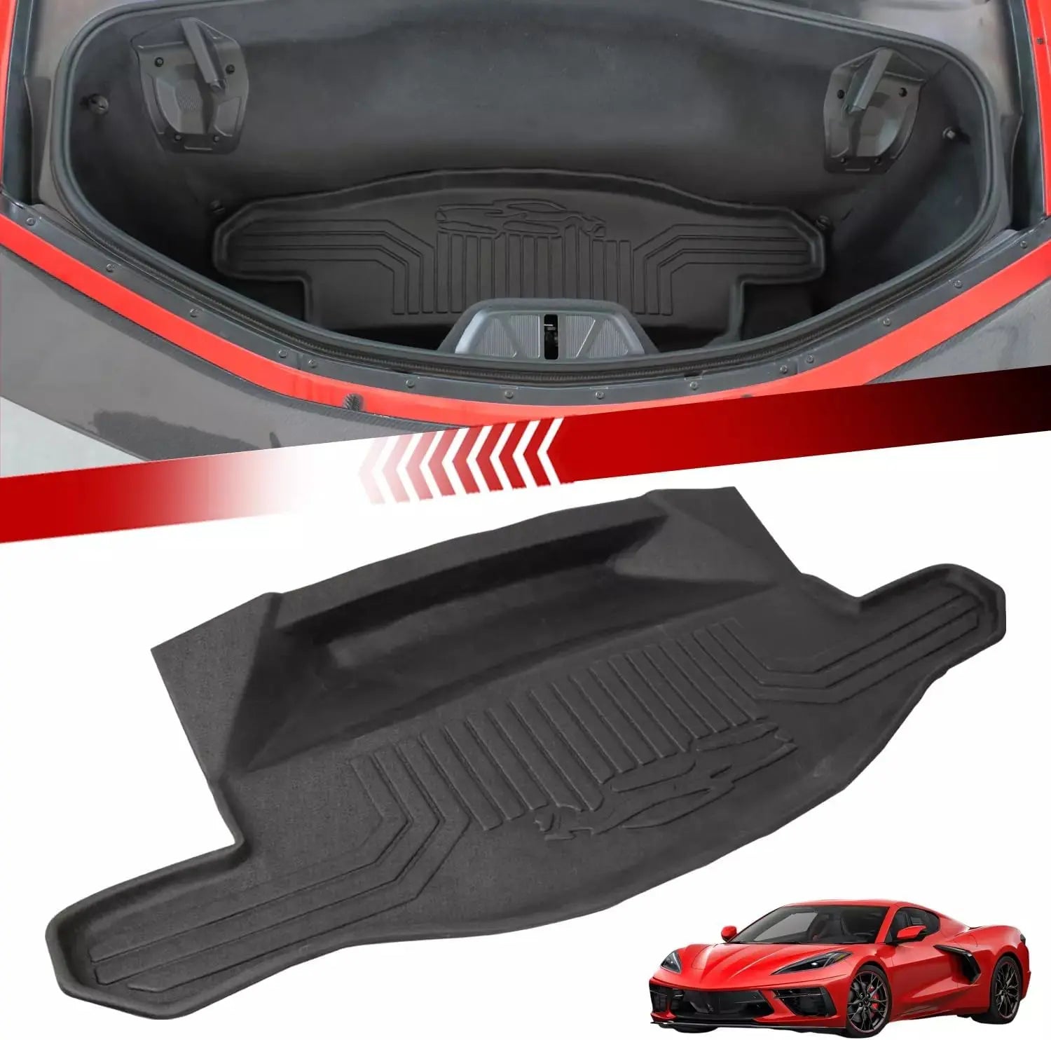 C8 Rear Trunk Mat fit for Corvette C8 2020-2025 All Weather Protect ...