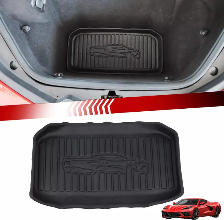 C8 Front Storage Compartment Cargo Mat Liner Trim Cover