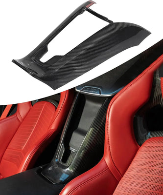 Carbon Fiber Interior Center Control Cover-1