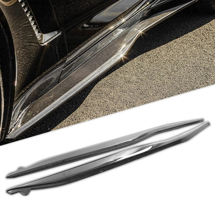 NUBEHONE C7 Side Skirt Rocker Panels-1