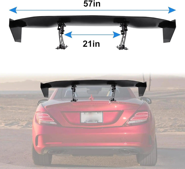 Nubehone Universal GT Rear Trunk Spoiler Wing-2