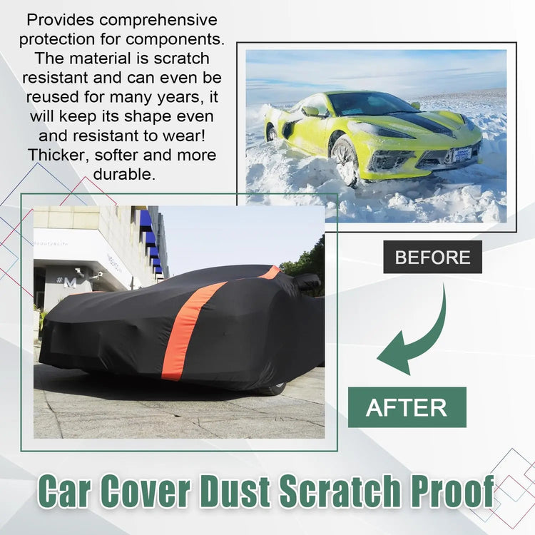 Indoor C8 Corvette Car Cover-3