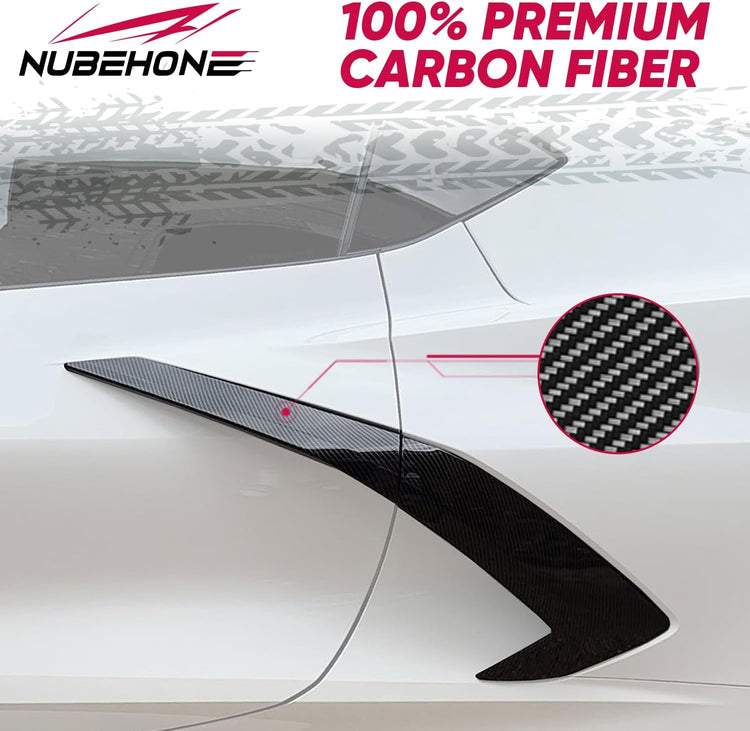 C8 Real Carbon Fiber Side Fender-4