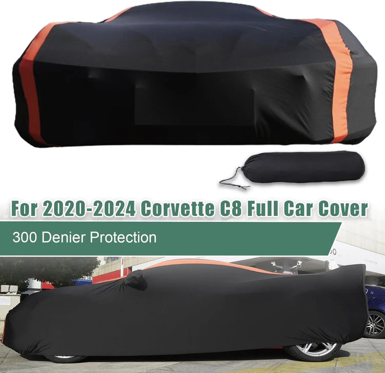 Indoor C8 Corvette Car Cover-4