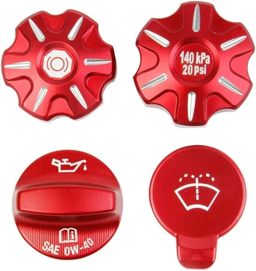 C8 Aluminium Alloy Cap Cover Trim-6