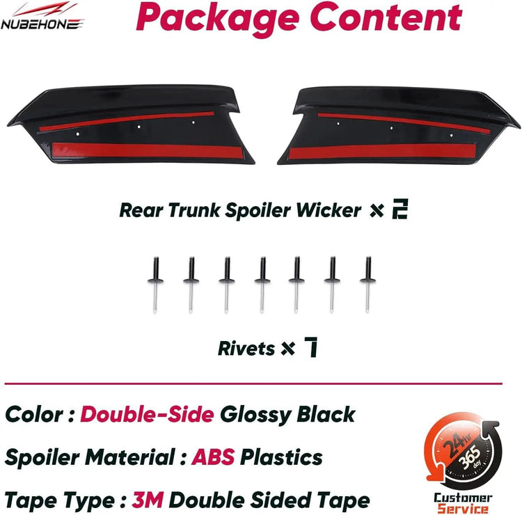 C8 Rear Trunk Spoiler Wickers-6