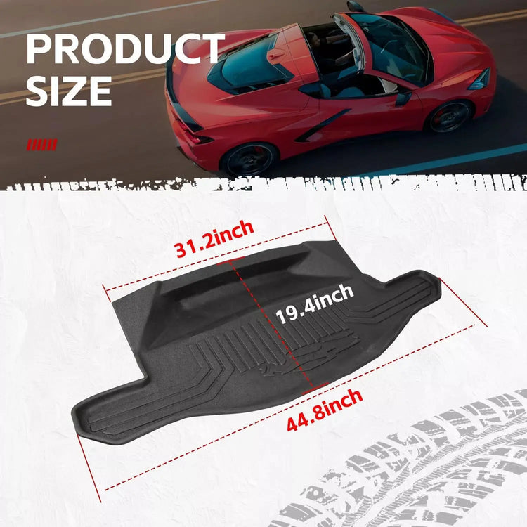 C8 Rear Storage Compartment Cargo Mat Liner Trim Cover