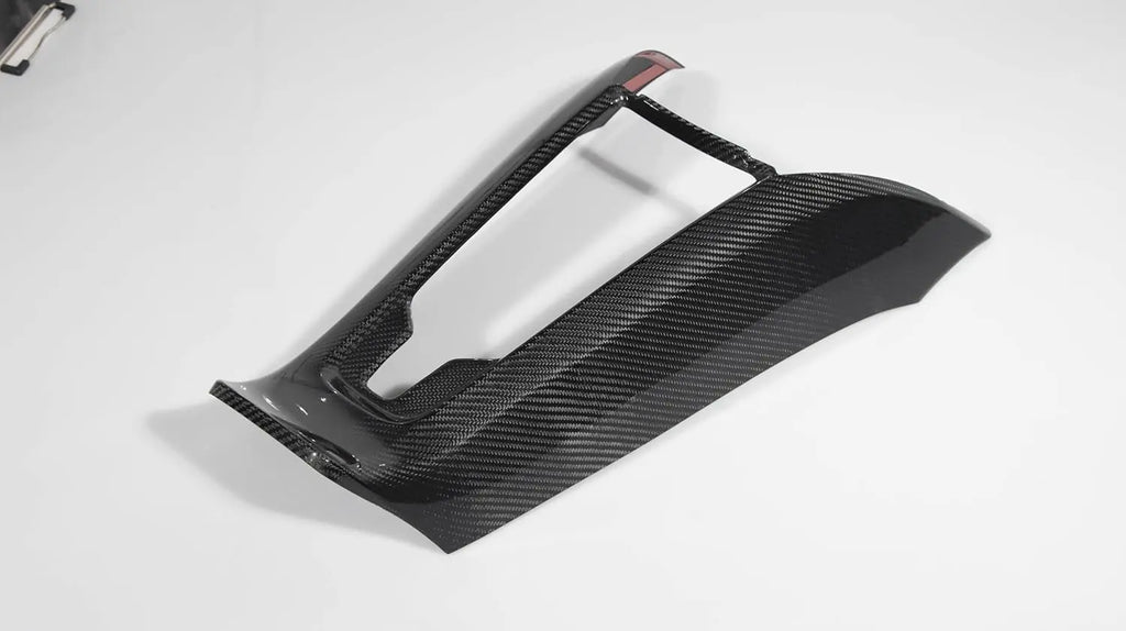 Carbon Fiber Interior Center Control Cover-7